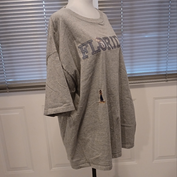 $4 Add-on Gray Florida Tee - Size XL - Picture 3 of 8